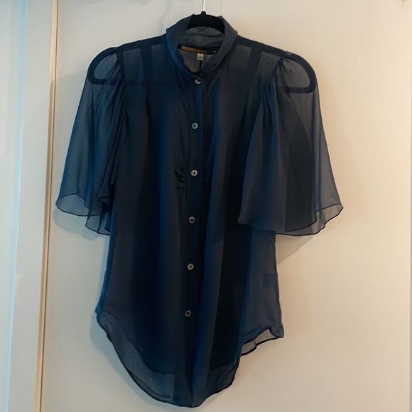 Jenni Kayne 100% Silk Blouse - Picture 4 of 10